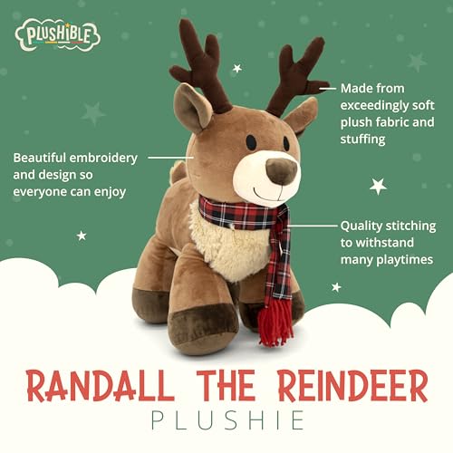 Plush Reindeer Stuffed Animal 8" K40540