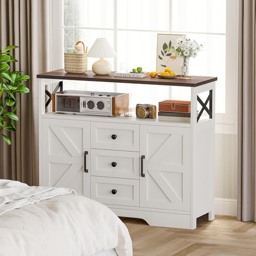 Buffet Cabinet Sideboard with 3 Drawers and 2 Doors Z456232