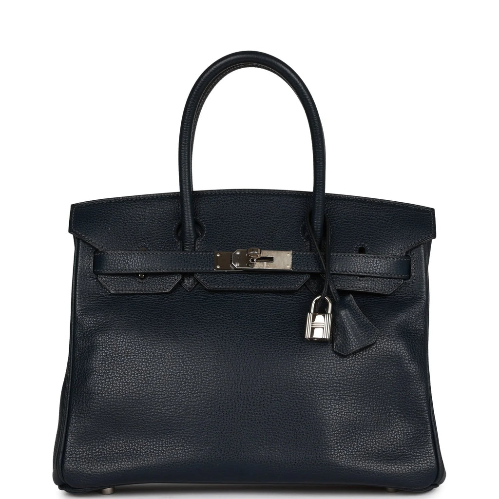 Pre-owned Bleu Indigo 30 Handbag K9441