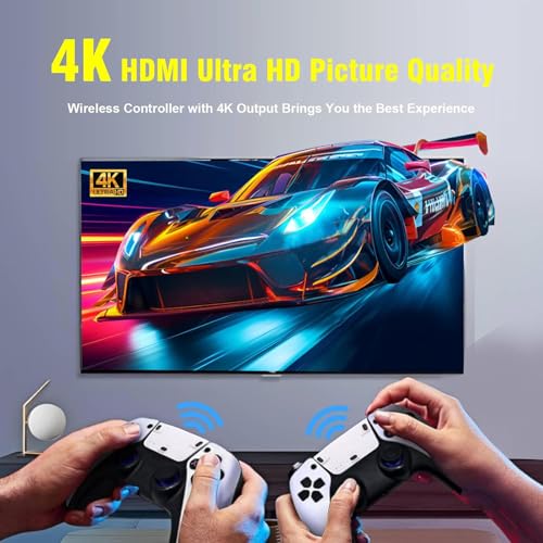 4K HDMI Wireless Retro Game Console with 20000+ Games C438