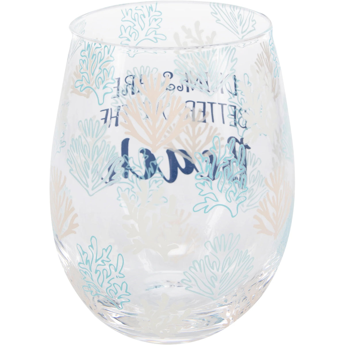 18 oz Stemless Wine Glass U65597