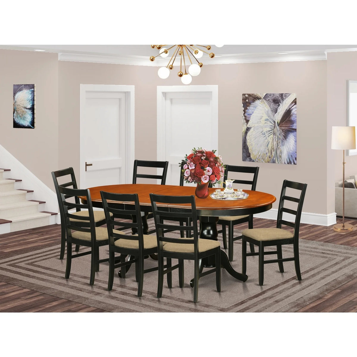 Table And Kitchen Chairs V75379