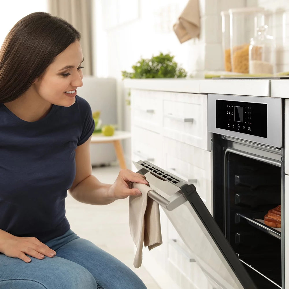 30-inch Electric Single Wall Oven Self-cleaning Convection Stainless Steel A8326
