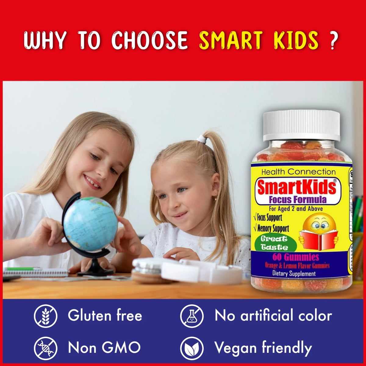 Omega 3 Brain Supplement (Pack of 2) M952569