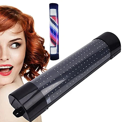 Barber Pole LED Light Red Blue White Stripes O307