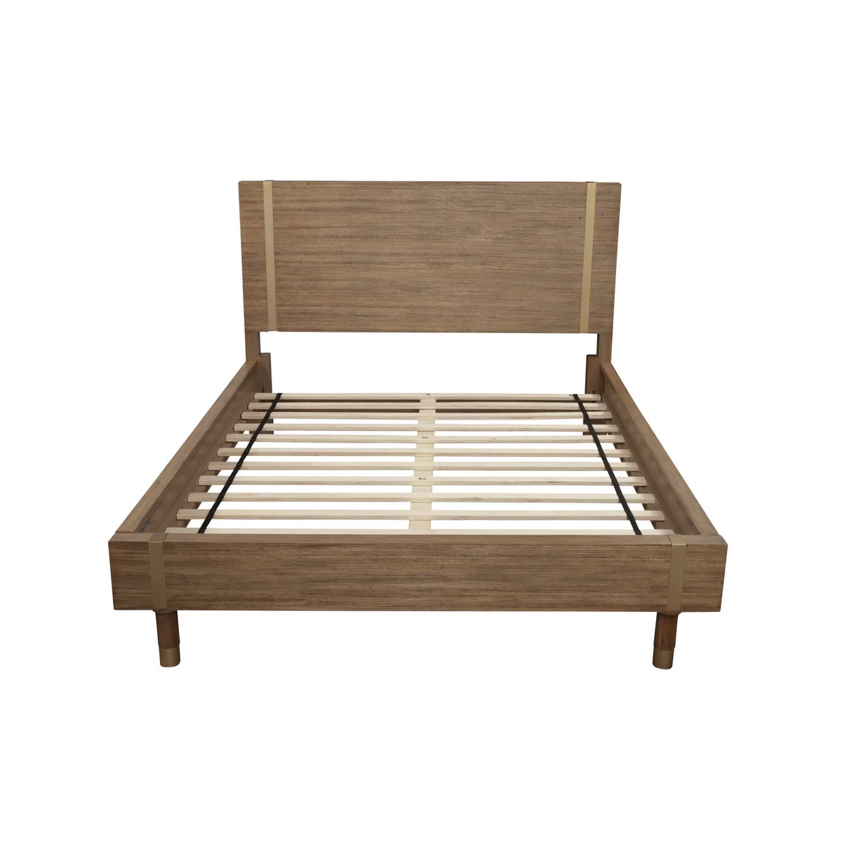 King Wood Platform Bed Z663903