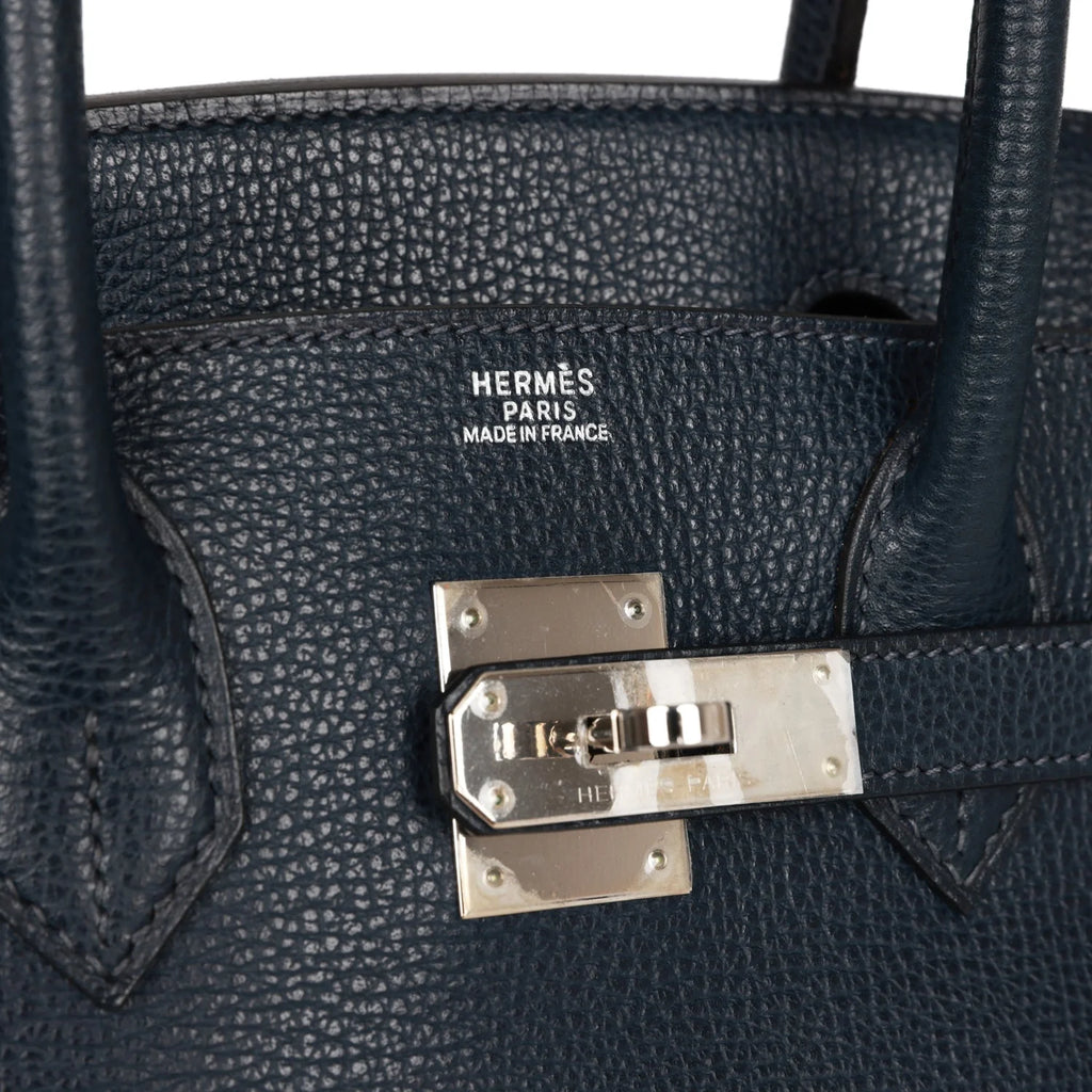 Pre-owned Bleu Indigo 30 Handbag K9441
