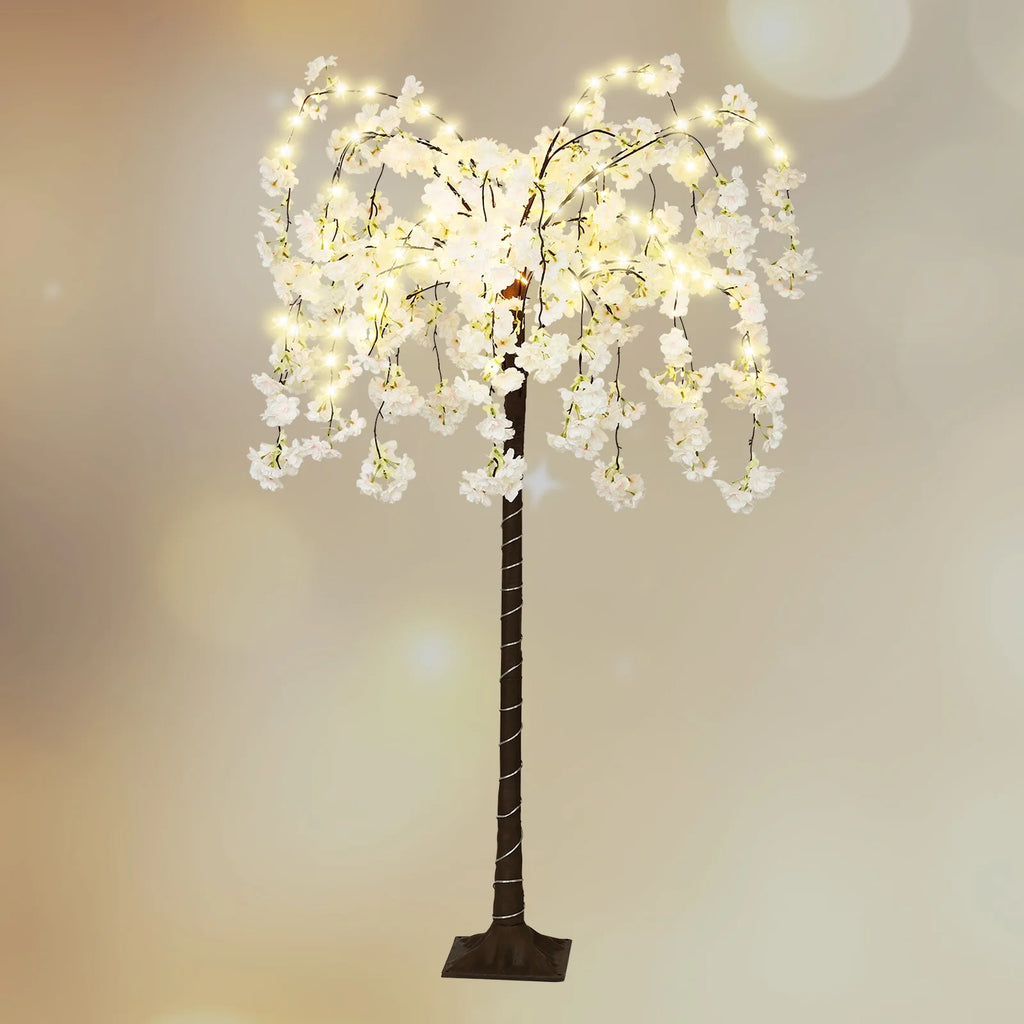 4FT LED Artificial Cherry Blossom Tree W5771