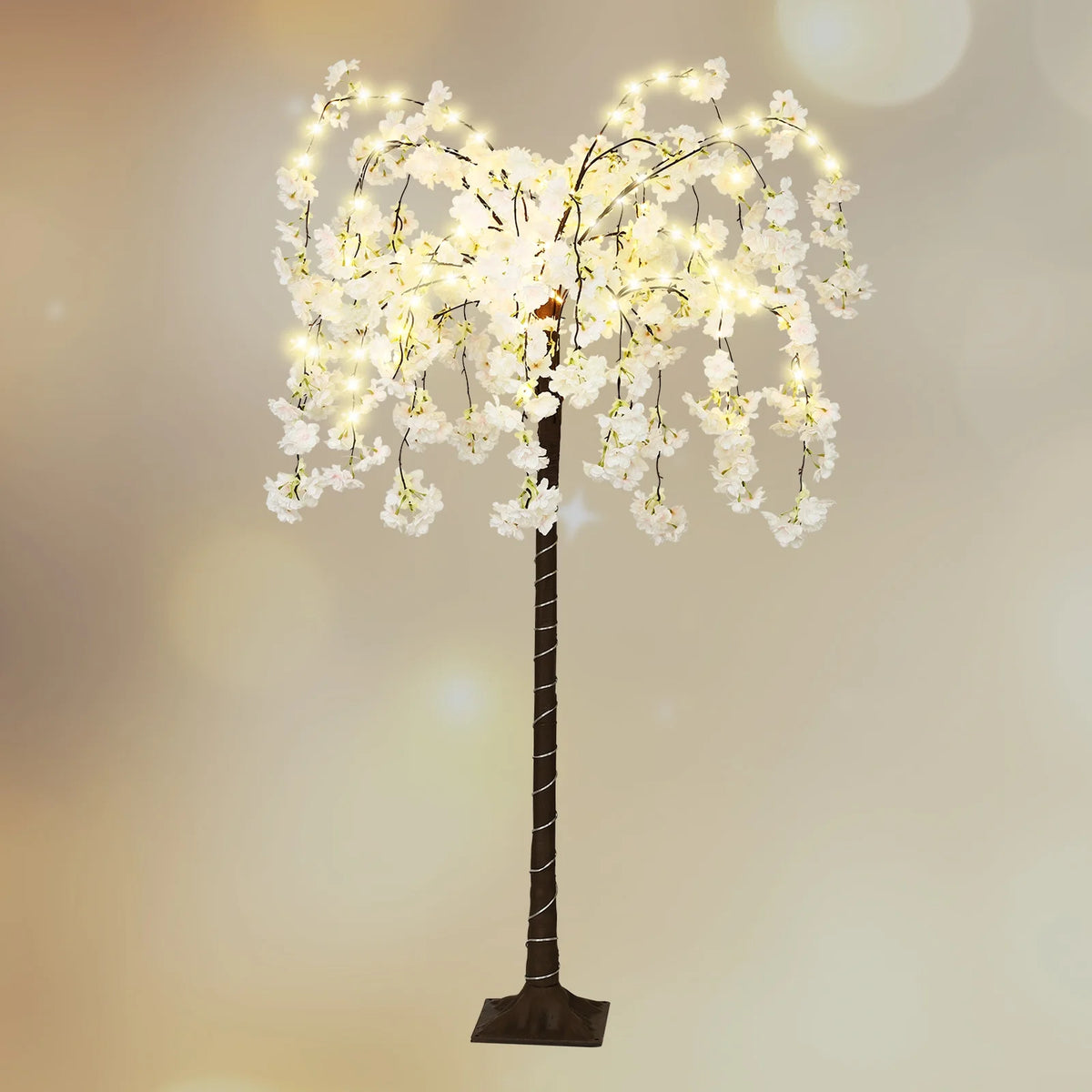 4FT LED Artificial Cherry Blossom Tree W5771