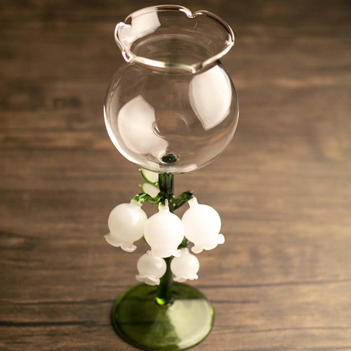 250ml Transparent Glass Goblet Y496