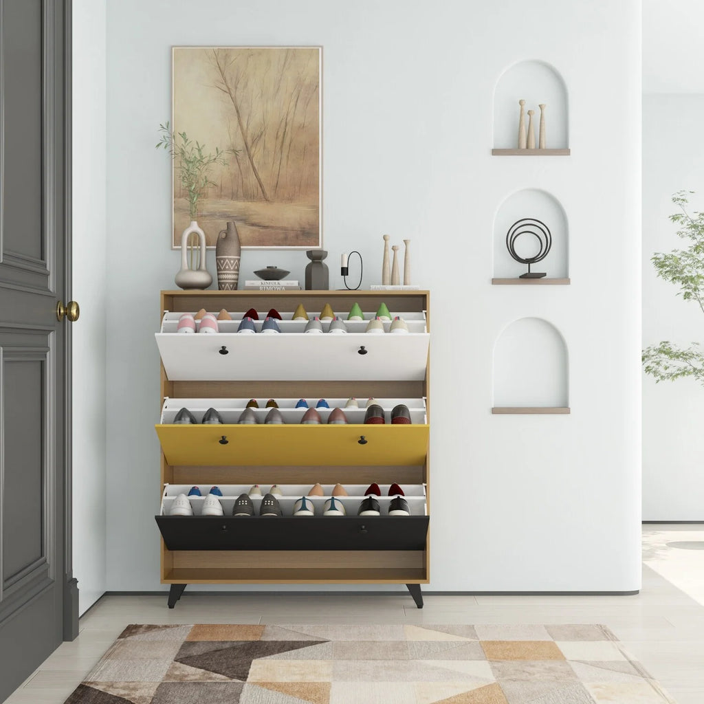 3-Tier Shoe Storage Cabinet O6764