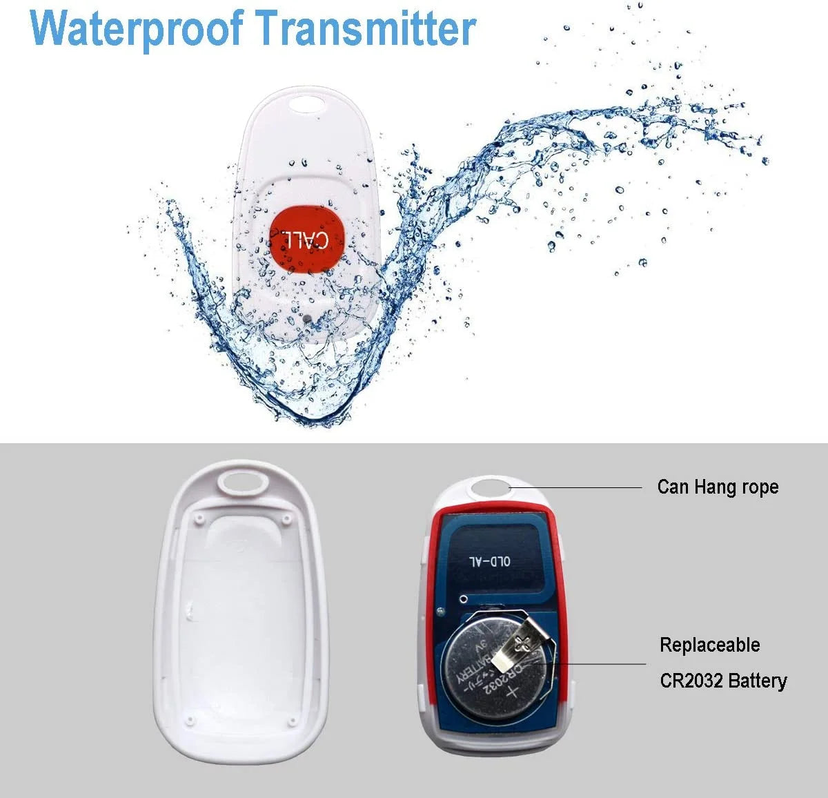 Caregiver Pager IP55 Waterproof G928943
