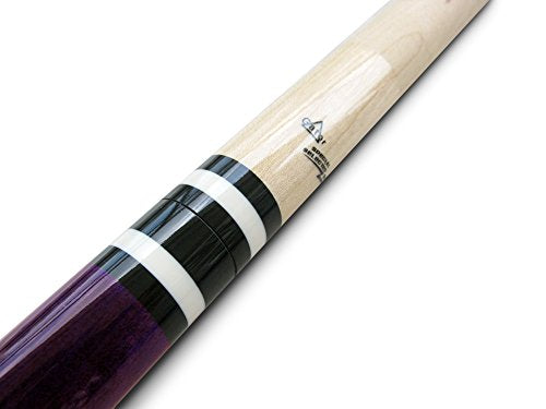 Purple Maple Pool Cue, Purple Case, Glove X8152