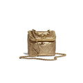 Lambskin Kiss-Lock Bag V5036