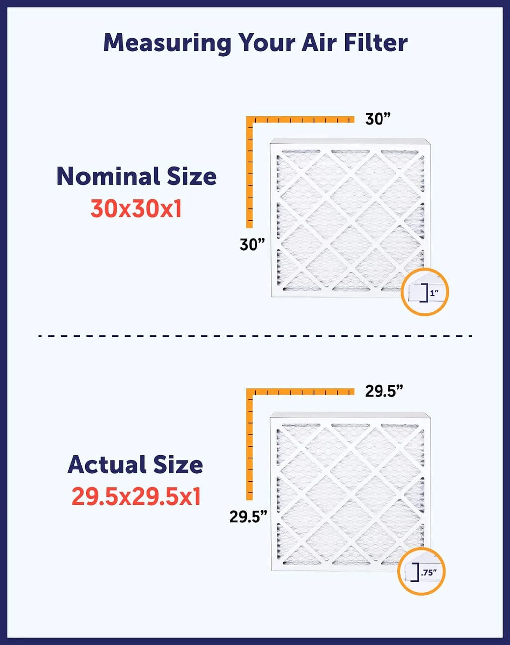 20x66.5x1 MERV 8 Pleated HVAC Air Filter 4-Pack J33143