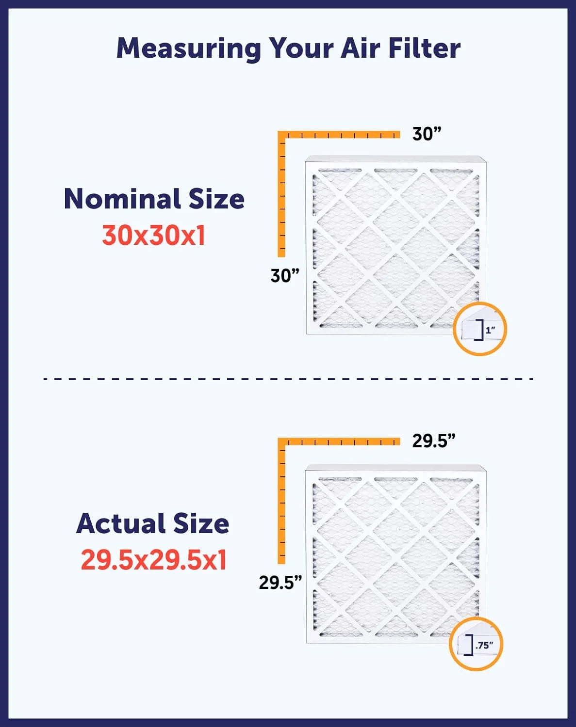 20x66.5x1 MERV 8 Pleated HVAC Air Filter 4-Pack J33143