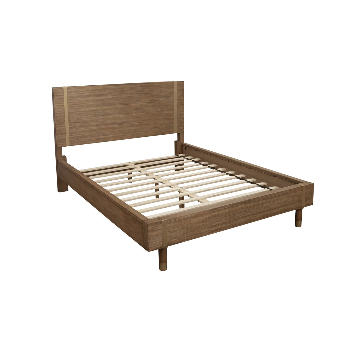 King Wood Platform Bed Z663903