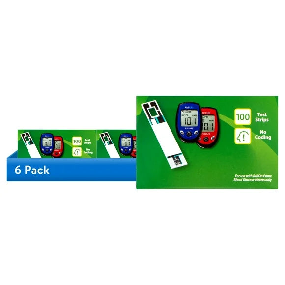 Blood Glucose Test Strips 100 Ct W821906
