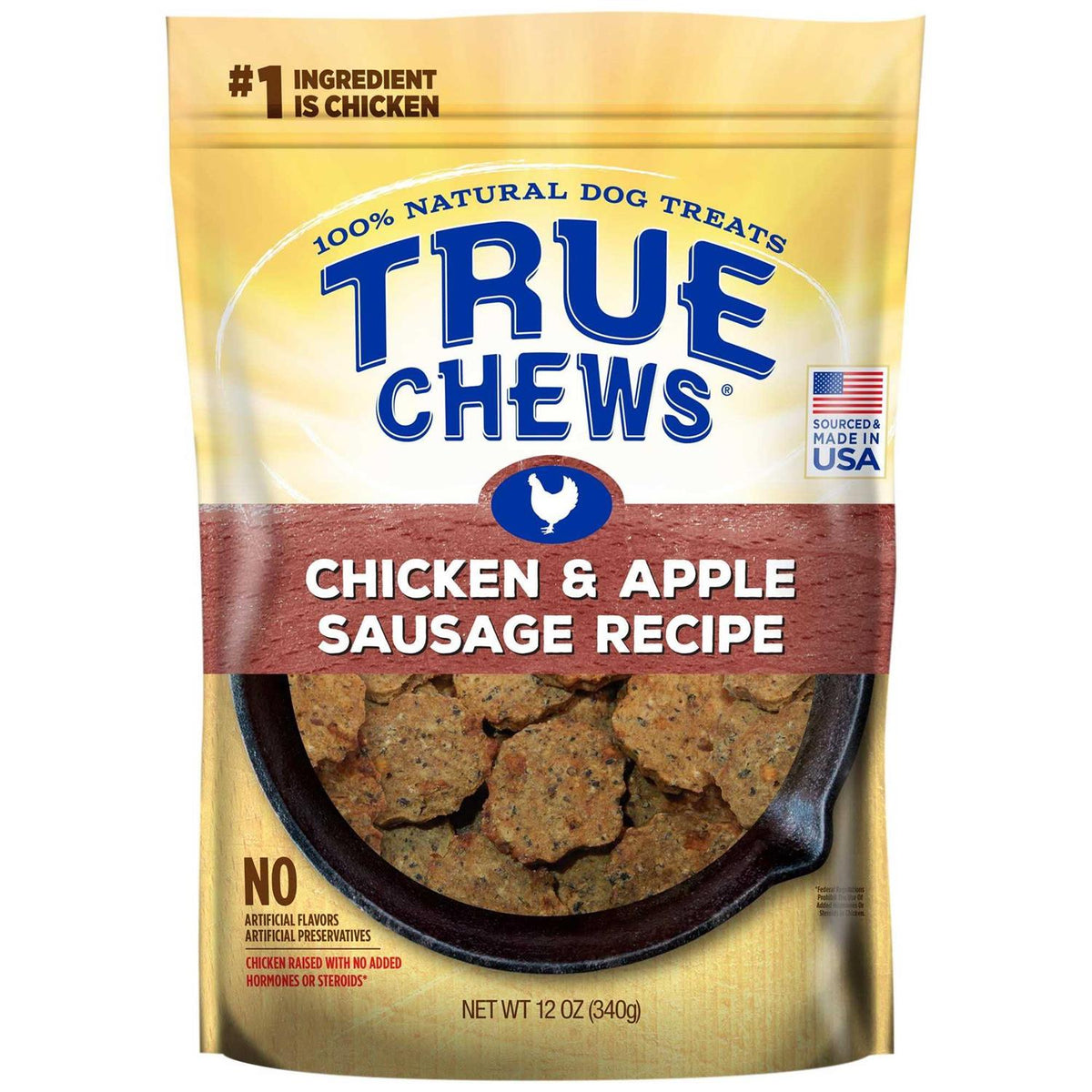 Chicken Apple Sausage Dog Treats P825