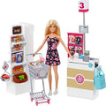 Doll & Playset with 25 Grocery Store-Themed Accessories G861