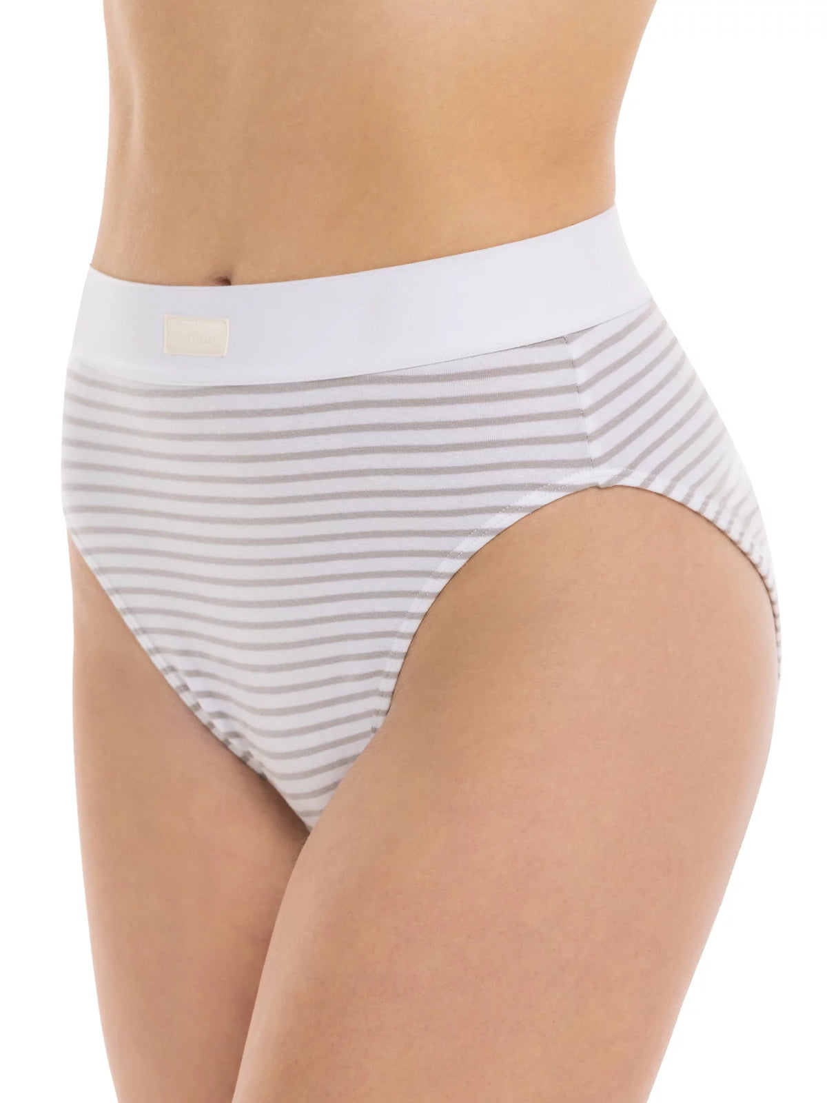 Cotton Hi-Cut Underwear, 3-Pack Q208