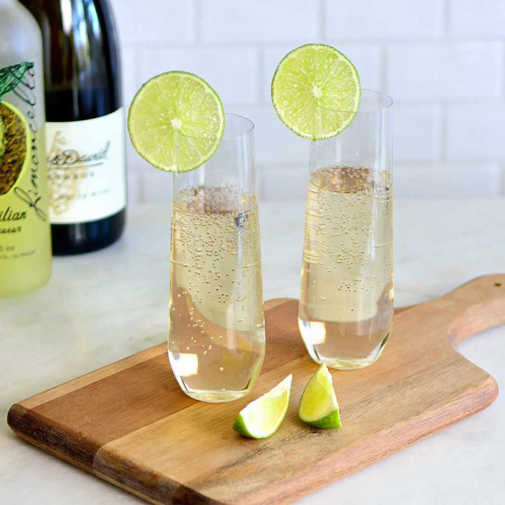 15 Pack 9 Ounce Shatterproof Plastic Champagne Flutes X395