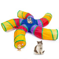 Cat Tunnel with Play Ball Collapsible Pet Tube C1161