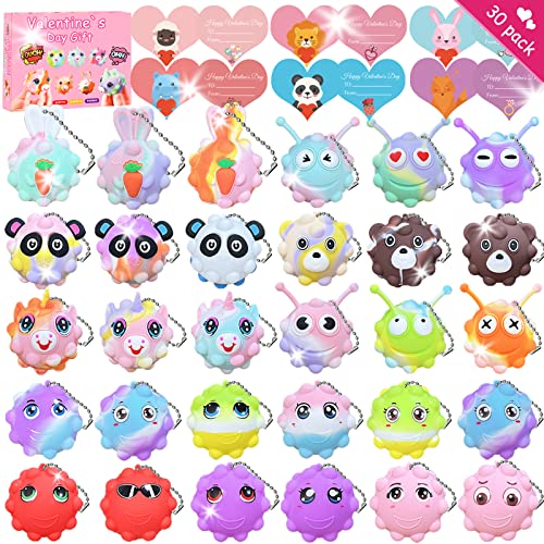 30 Pack 3D Pop Balls Fidget Toys C887