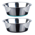 Stainless Steel Anti-Slip Dog Bowls F38014