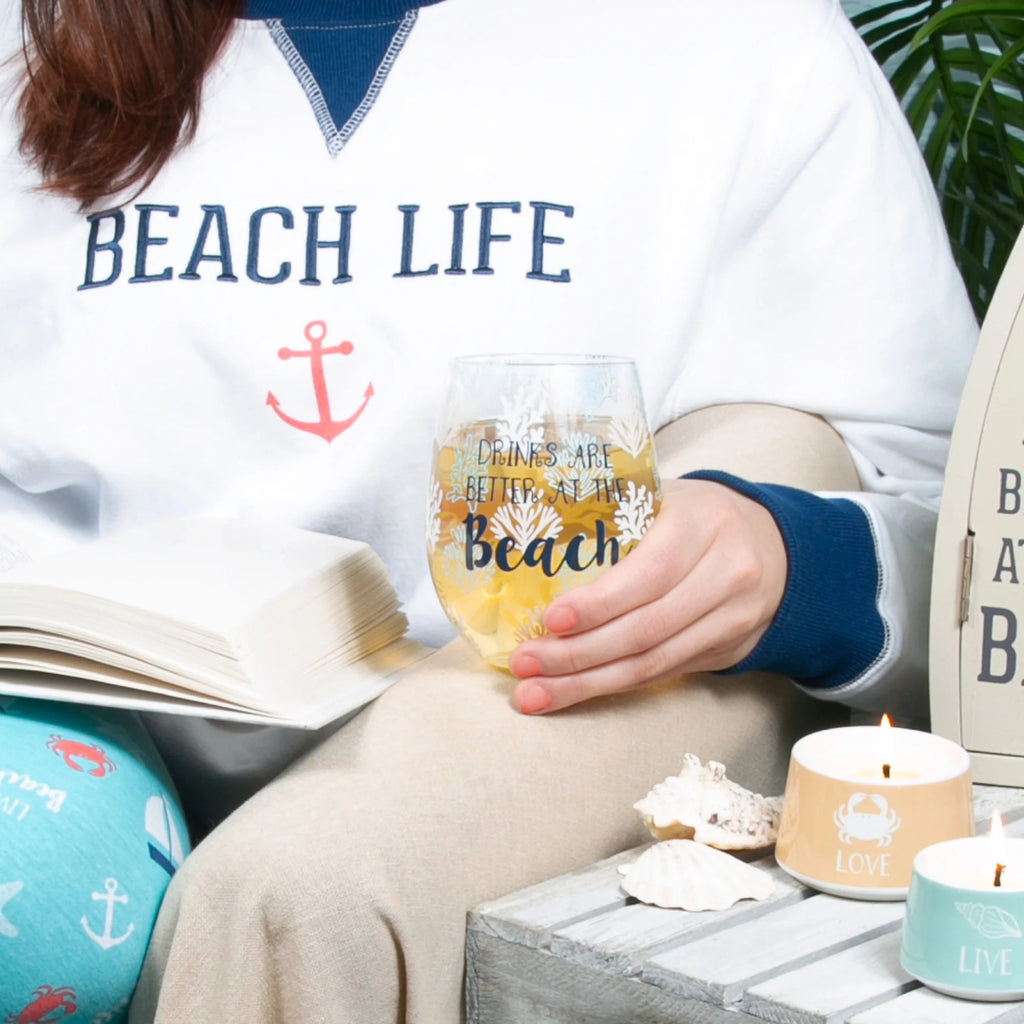 18 oz Stemless Wine Glass U65597