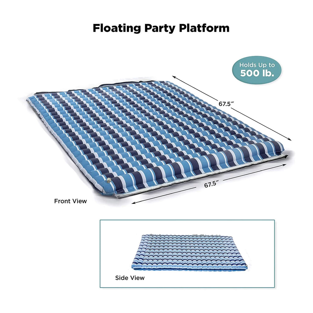 Blue Inflatable Floating Mat R841120