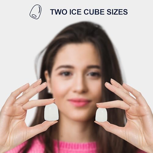 Countertop Ice Maker 26 Lbs/24Hrs Stainless Steel Black F342400