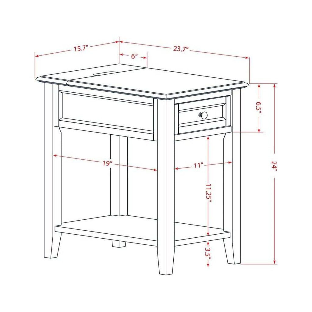 White 2 Pieces Wooden Full Bedroom Set D325