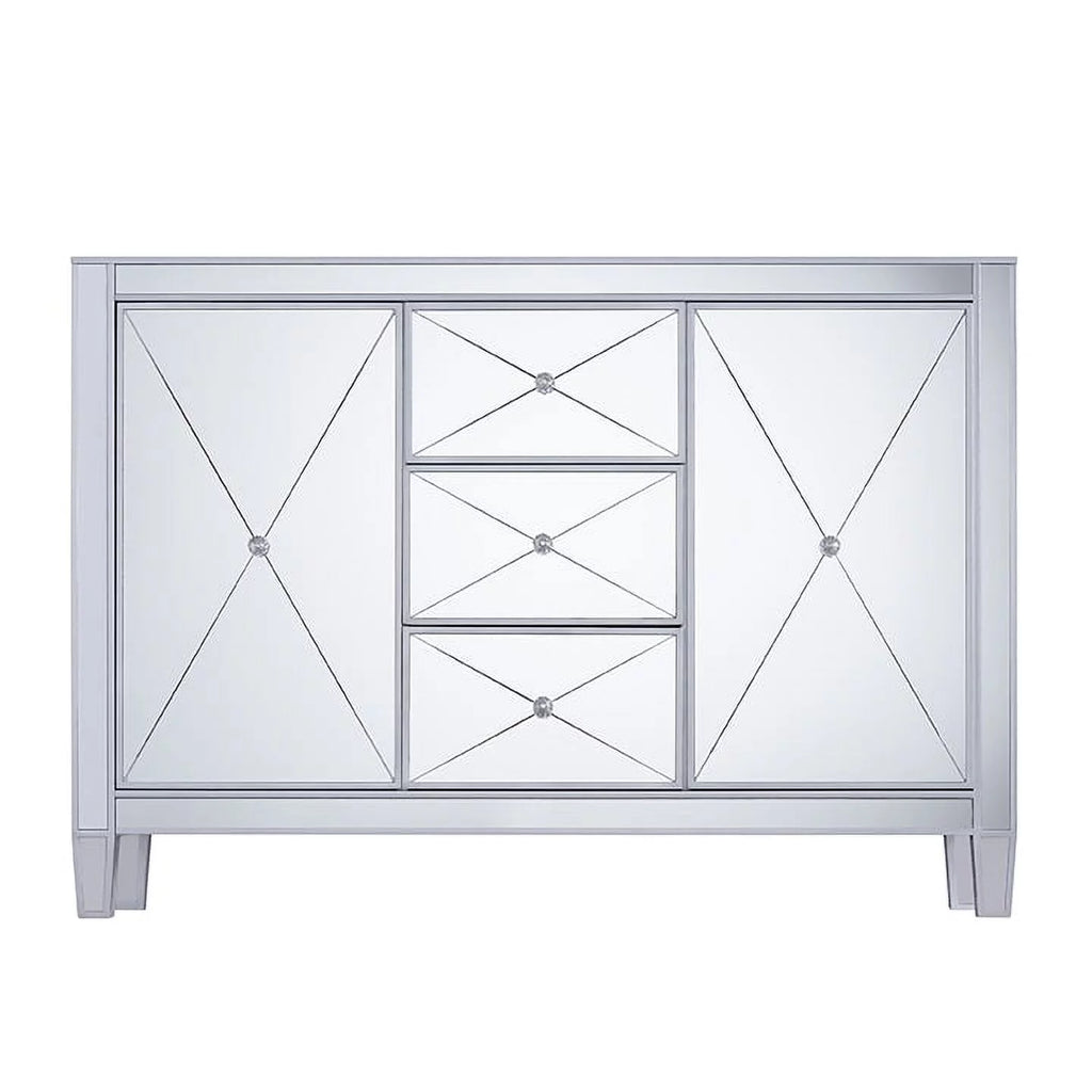 3-Drawer Mirrored Cabinet E546187