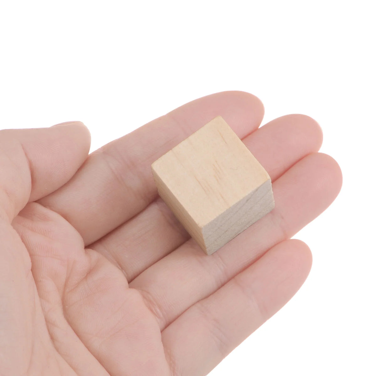 3/4 Inch Unfinished Pine Wood Blocks, 150 Pack U697