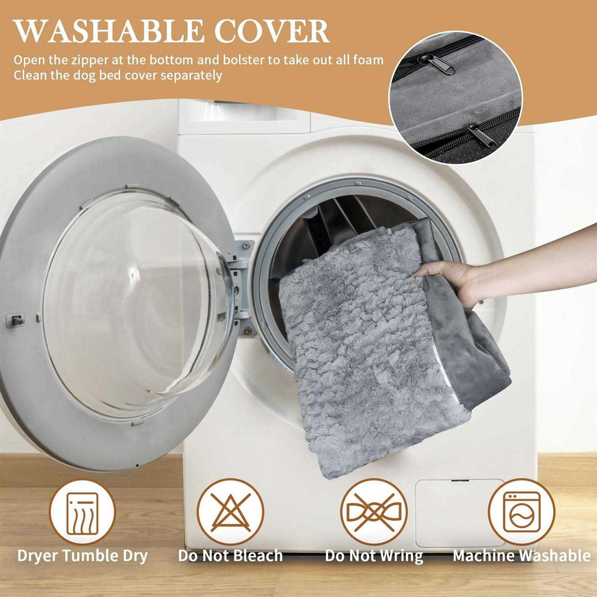Waterproof Orthopedic Dog Bed I1573