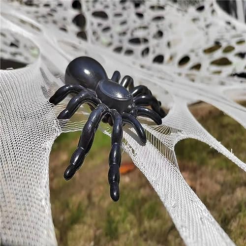 4 lb Giant Elastic Spider Web Halloween Decoration B127038