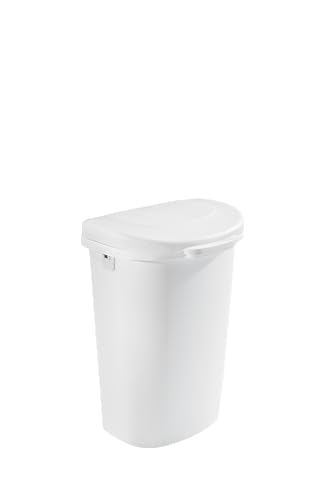 13 Gallon Black Touch Top Trash Can M356
