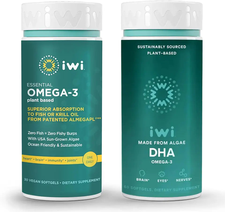 Vegan Plant-Based Algae Omega-3 Bundle G16777