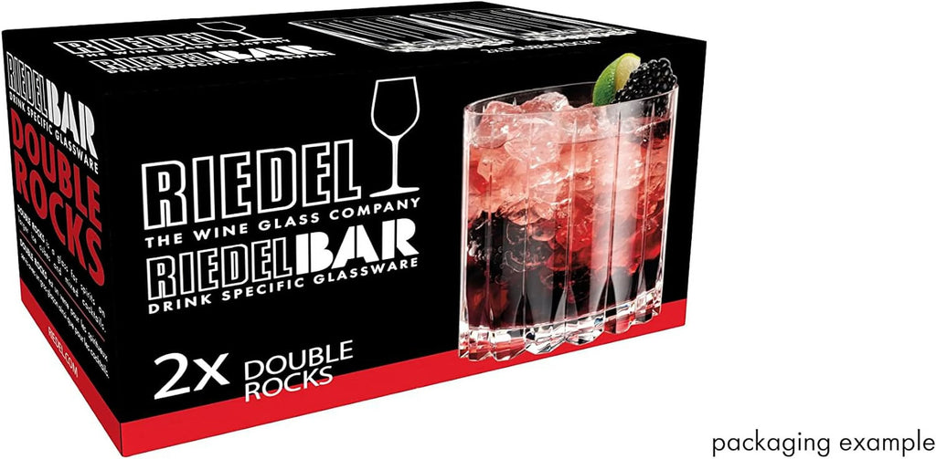 Double Rocks Glassware Pack Of 2 X714