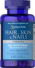 Hair, Skin & Nails Formula 120 Caplets W422