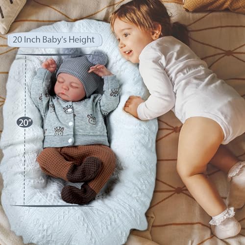 20 Inches Soft Full Vinyl Body Realistic Baby Dolls A379934