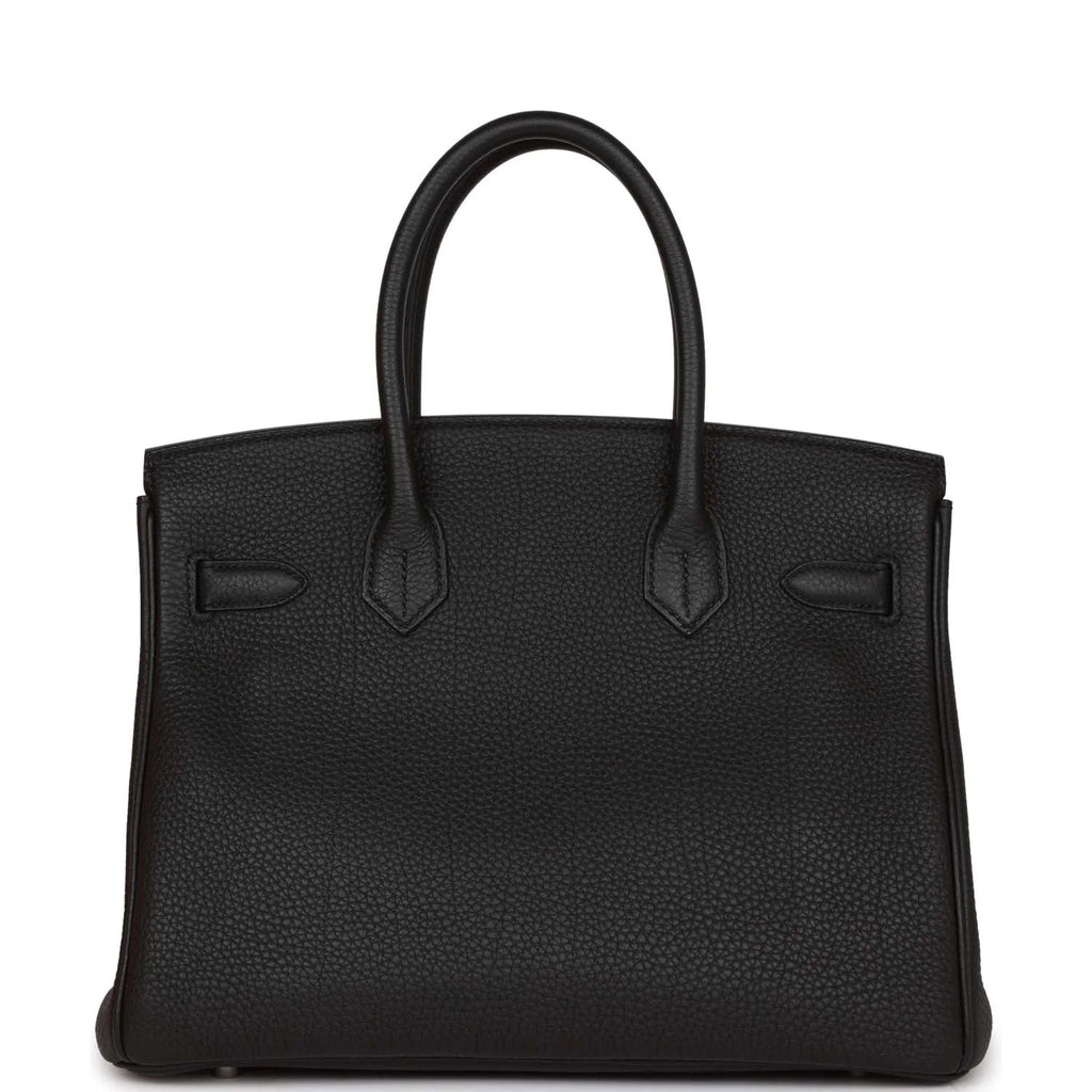 Black 30 Togo Handbag Y282