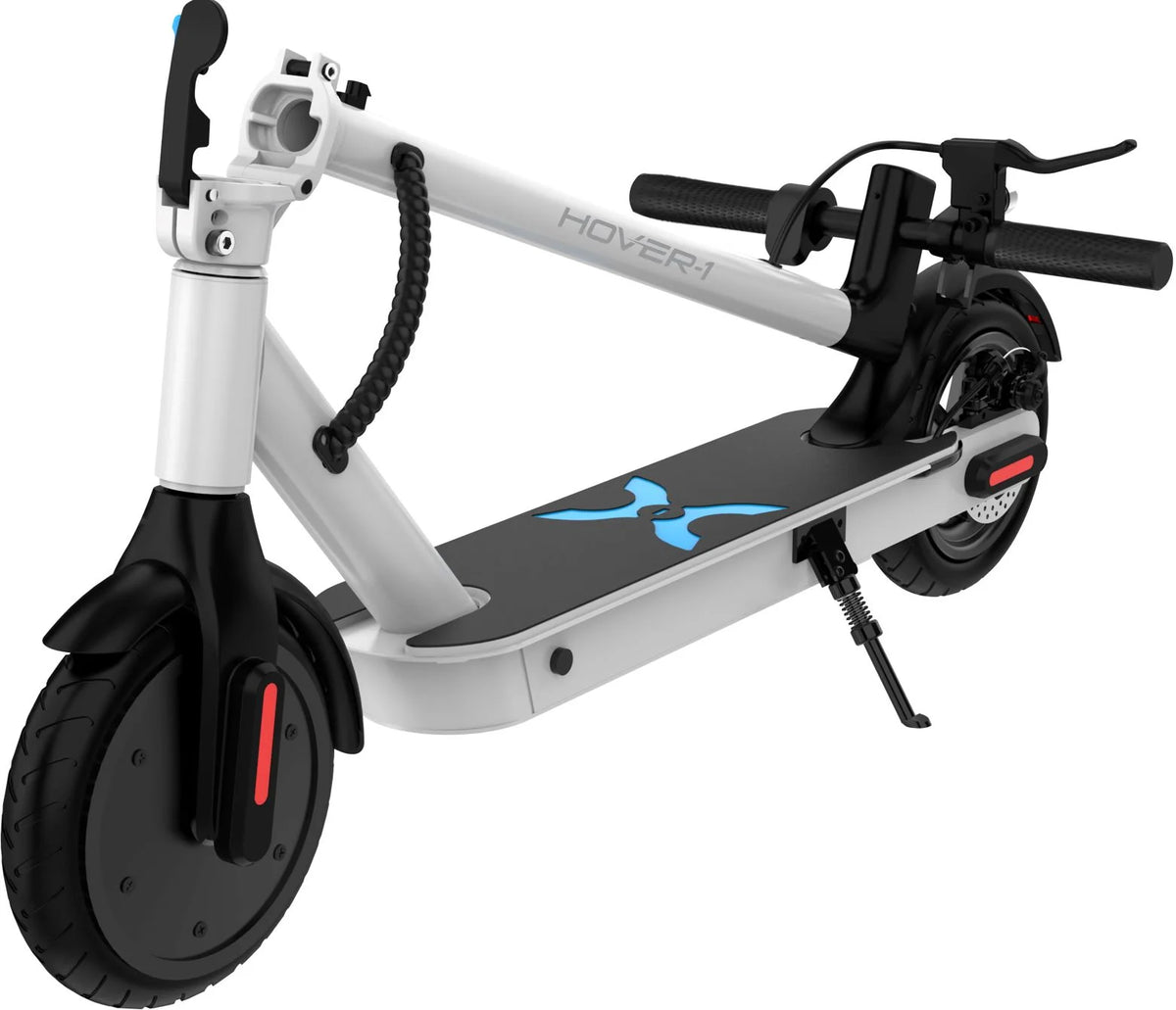 White 8.5 in Wheels Self Balancing Folding Electric Scooter A18829