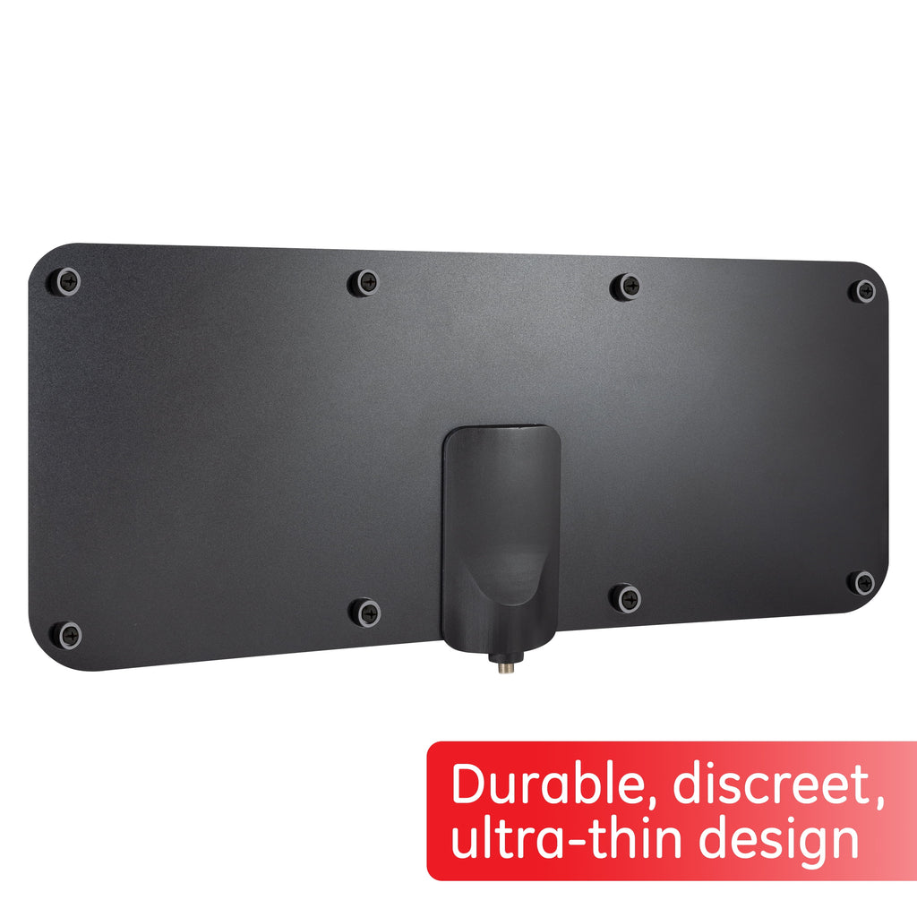 Outdoor HDTV Antenna, 60-mile Range, VHF UHF 1080P 4K, Black J849346