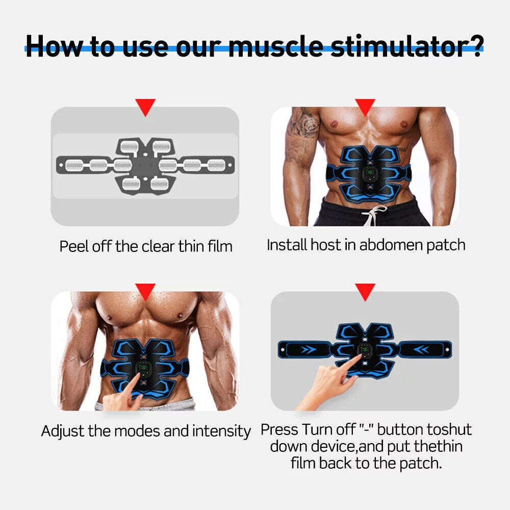 Fitness Belts Abdominal Muscle Trainer C3817