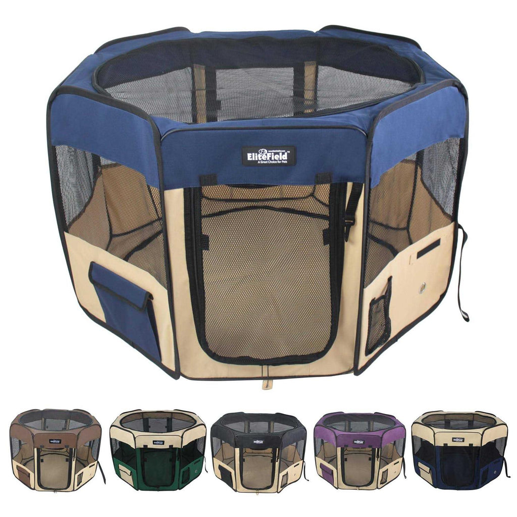 2-Door Soft Pet Playpen J33112