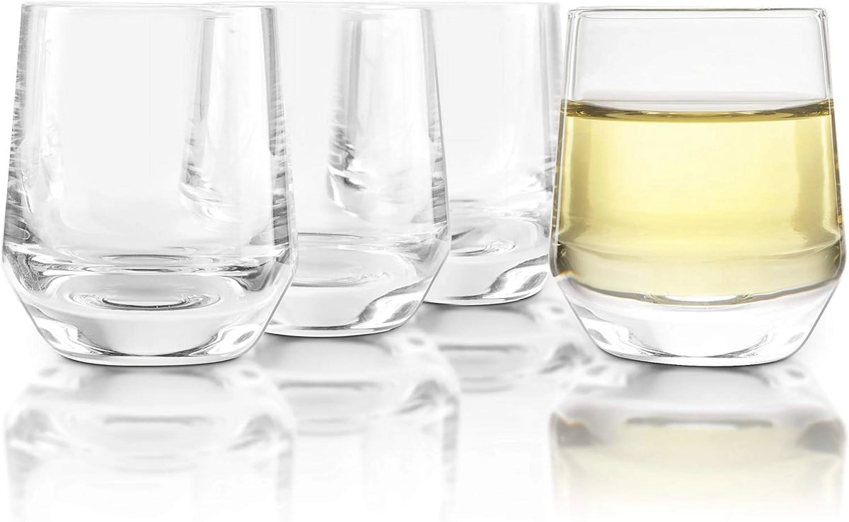 Sake Glasses, Set Of 4, Lead-Free Crystal L690