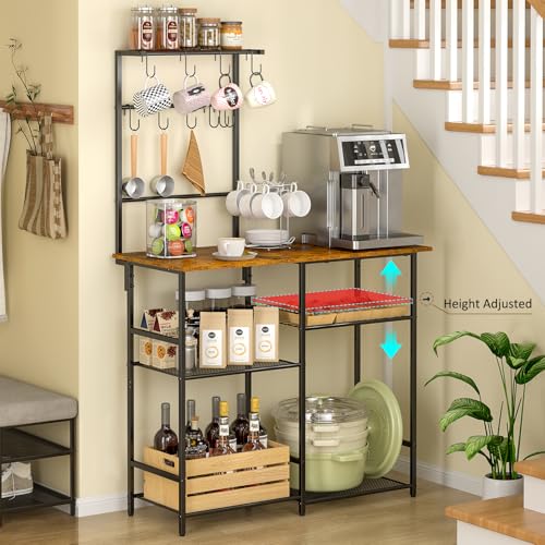 6-Tier Kitchen Baker's Rack with Storage M888321