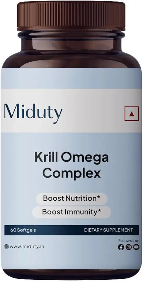 Krill Oil Omega 3 EPA & DHA 60 Softgels B3218